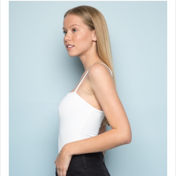 Brandy Melville Anne Bodysuit (white) - Picture 6 of 6